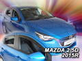 Deflektory - Mazda 2 od 2014 (+zadné)