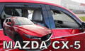 Deflektory - Mazda CX-5 od 2017 (+zadné)