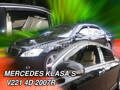 Deflektory - Mercedes S W221 Long 2005-2013 (+zadné)
