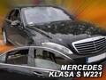 Deflektory - Mercedes S W221 Short 2005-2013 (+zadné)