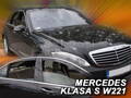 Deflektory - Mercedes S W221 Short 2005-2013 (+zadné)