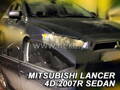 Deflektory - Mitsubishi Lancer od 2008 (predné)