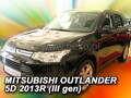 Deflektory - Mitsubishi Outlander od 2012 (predné)