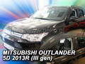 Deflektory - Mitsubishi Outlander od 2012 (+zadné)