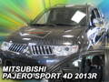Deflektory - Mitsubishi Pajero Sport od 2012 (predné)
