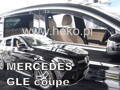 Deflektory - Mercedes GLE Coupe C292 2015-2019 (+zadné)