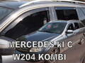 Deflektory - Mercedes C W204 Combi 2007-2014 (+zadné)