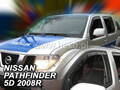 Deflektory - Nissan Pathfinder 2005-2010 (predné)