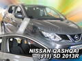 Deflektory - Nissan Qashqai 2014-2021 (predné)