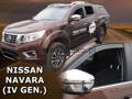 Deflektory - Nissan Navara od 2014 (predné)