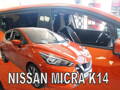 Deflektory - Nissan Micra od 2017 (+zadné)