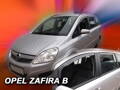 Deflektory - Opel Zafira B 2005-2012 (+zadné)