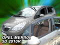 Deflektory - Opel Meriva B od 2010 (predné)