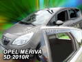 Deflektory - Opel Meriva B od 2010 (+zadné)