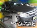 Deflektory - Opel Astra H Sedan 2004-2014 (+zadné)