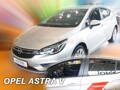 Deflektory - Opel Astra K Htb od 2015 (+zadné)