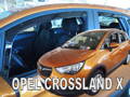 Deflektory - Opel Crossland X od 2017 (+zadné)