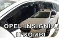 Deflektory - Opel Insignia Combi od 2017 (+zadné)