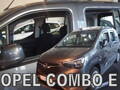 Deflektory - Opel Combo E od 2018 (+zadné)