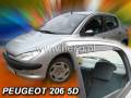 Deflektory - Peugeot 206 Htb 1998-2012 (+zadné)