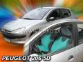 Deflektory - Peugeot 206 5-dverí 1998-2012 (predné)