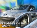 Deflektory - Peugeot 308 5-dverí 2007-2013 (predné)