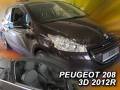 Deflektory - Peugeot 208 3-dvere od 2012 (predné)