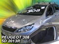 Deflektory - Peugeot 308 2013-2021 (predné)