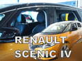 Deflektory - Renault Scenic od 2016 (+zadné)