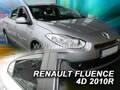 Deflektory - Renault Fluence od 2009 (+zadné)