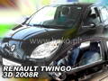 Deflektory - Renault Twingo 3-dvere 2007-2014 (predné)