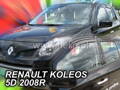 Deflektory - Renault Koleos 2008-2016 (+zadné)