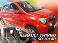 Deflektory - Renault Twingo 5-dverí od 2014 (predné)