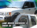 Deflektory - Land Rover Discovery 2004-2009 (+zadné)