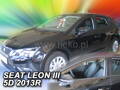 Deflektory - Seat Leon 5-dverí 2013-2020 (predné)