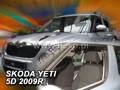 Deflektory - Škoda Yeti od 2009 (predné)