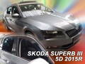 Deflektory - Škoda Superb III Combi od 2015 (+zadné)