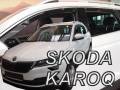 Deflektory - Škoda Karoq od 2017 (+zadné)