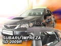 Deflektory - Subaru Impreza 2007-2011 (+zadné)