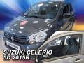 Deflektory - Suzuki Celerio od 2014 (predné)