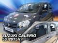 Deflektory - Suzuki Celerio od 2014 (+zadné)