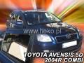 Deflektory - Toyota Avensis Combi 2003-2009 (+zadné)