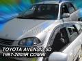 Deflektory - Toyota Avensis Combi 1999-2003 (+zadné)