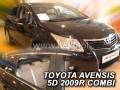 Deflektory - Toyota Avensis Combi od 2009 (+zadné)