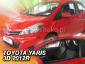 Deflektory - Toyota Yaris 3-dvere 2011-2020 (predné)