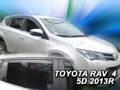 Deflektory - Toyota RAV4 2012-2018 (+zadné)