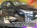 Deflektory - Toyota Corolla Sedan 2013-2018 (predné)
