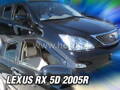 Deflektory - Lexus RX 2003-2009 (+zadné)