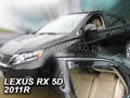 Deflektory - Lexus RX 2009-2016 (+zadné)