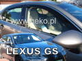 Deflektory - Lexus GS 250 od 2016 (+zadné)